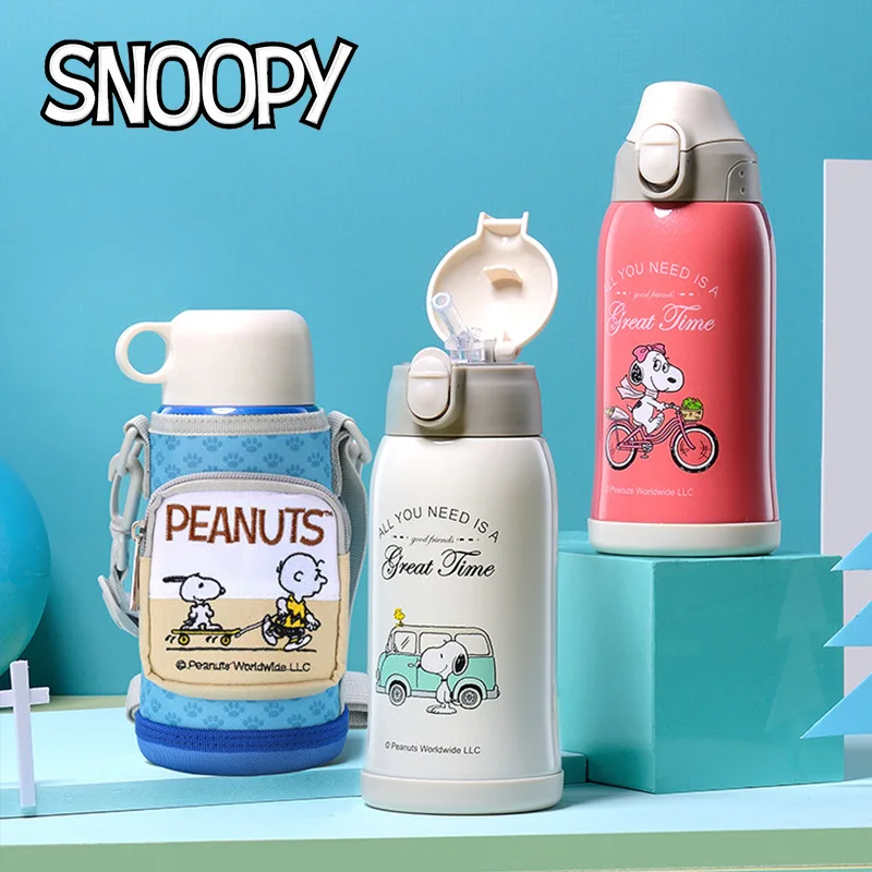 Snoopy 600Ml Children's Baby Cartoon Straw Cup Learning Cup with Handle Sus316 Texture of Material Kawaii Bouncing Drinking Cup
Snoopy 600Ml Children's Baby Cartoon Straw Cup Learning Cup with Handle Sus316 Texture of Material Kawaii Bouncing Drinking Cup