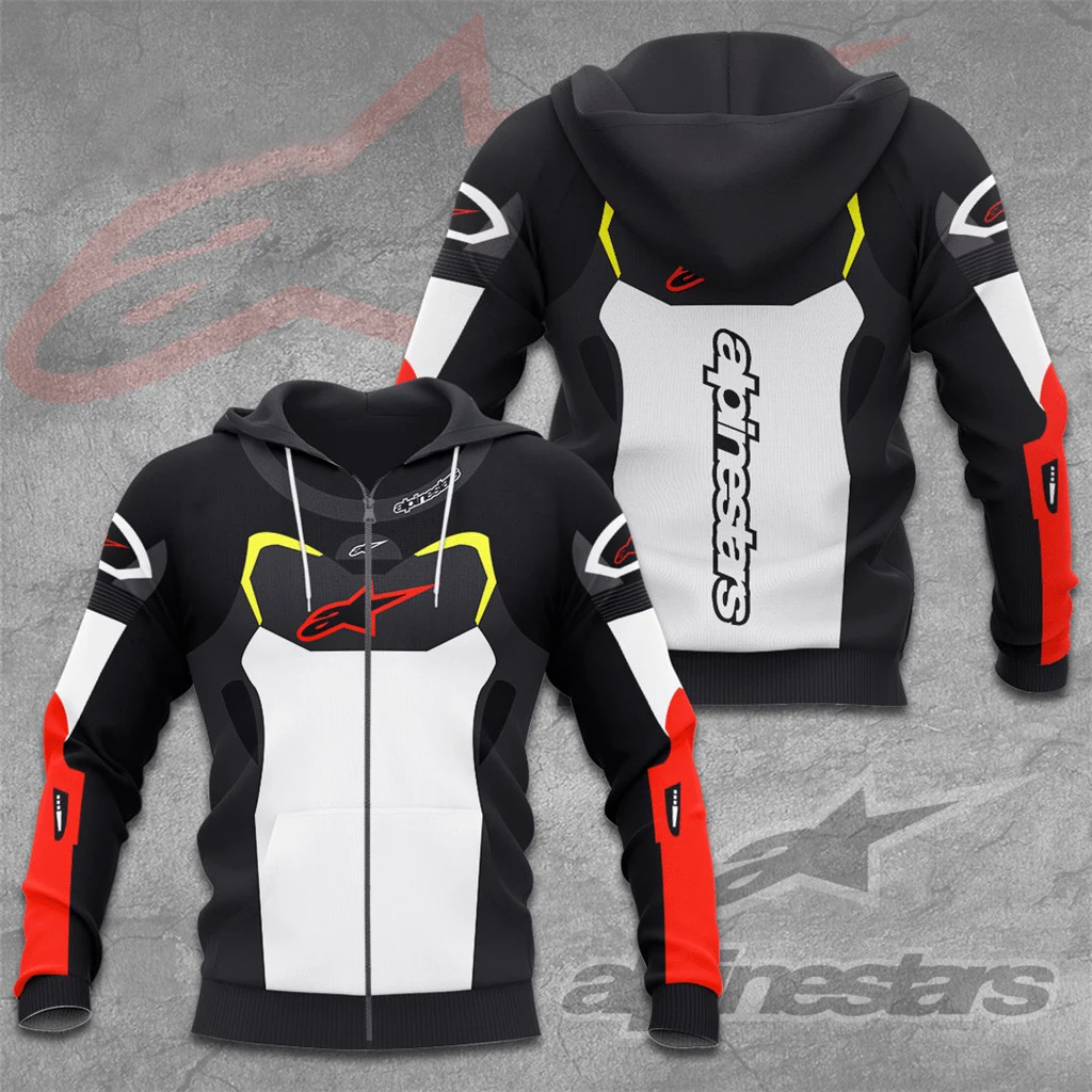 MotGP Racing Men's 3D Printing F1 Outdoor Jacket Zipper Sport Leisure Formula One Spring and Autumn Hooded Loose Sweater
MotGP Racing Men's 3D Printing F1 Outdoor Jacket Zipper Sport Leisure Formula One Spring and Autumn Hooded Loose Sweater