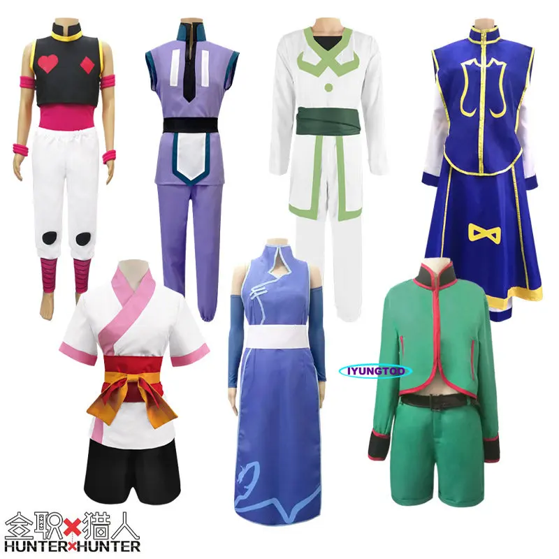 Anime HUNTER X HUNTER Cosplay Costume Kurapika Hisoka Gon Freecss Illumi Zoldyck Machi Shalnark All Series Anime Clothes Outfit
Anime HUNTER X HUNTER Cosplay Costume Kurapika Hisoka Gon Freecss Illumi Zoldyck Machi Shalnark All Series Anime Clothes Outfit