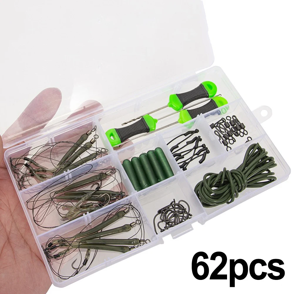 62pc Fishing Freshwater Fishing Sabiki Rigs String Hook Flash Luminous Fish String Hook Mini Wrench Fishing Aid Line Fishing Set
62pc Fishing Freshwater Fishing Sabiki Rigs String Hook Flash Luminous Fish String Hook Mini Wrench Fishing Aid Line Fishing Set