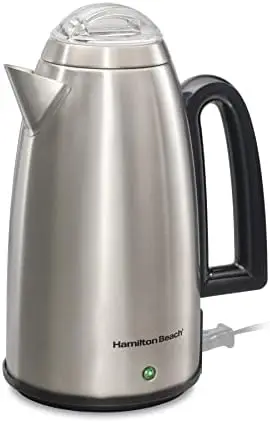 Cup Percolator Coffee Maker with Cool Touch Handle, Easy Pour Spout, Stainless Steel (40614RN) Cold brew coffee maker Slim gree
Cup Percolator Coffee Maker with Cool Touch Handle, Easy Pour Spout, Stainless Steel (40614RN) Cold brew coffee maker Slim gree