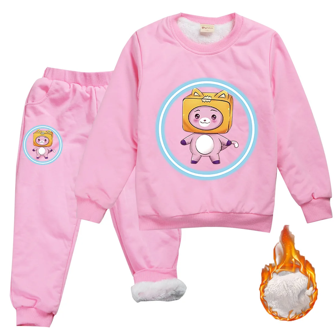 2022 Winter Kids LANKYBOX Clothes Sets Toddler Girls Velvet Warm Sweatshirt Top+Pants 2pcs Set Children Tracksuits Boys Outfits
2022 Winter Kids LANKYBOX Clothes Sets Toddler Girls Velvet Warm Sweatshirt Top+Pants 2pcs Set Children Tracksuits Boys Outfits