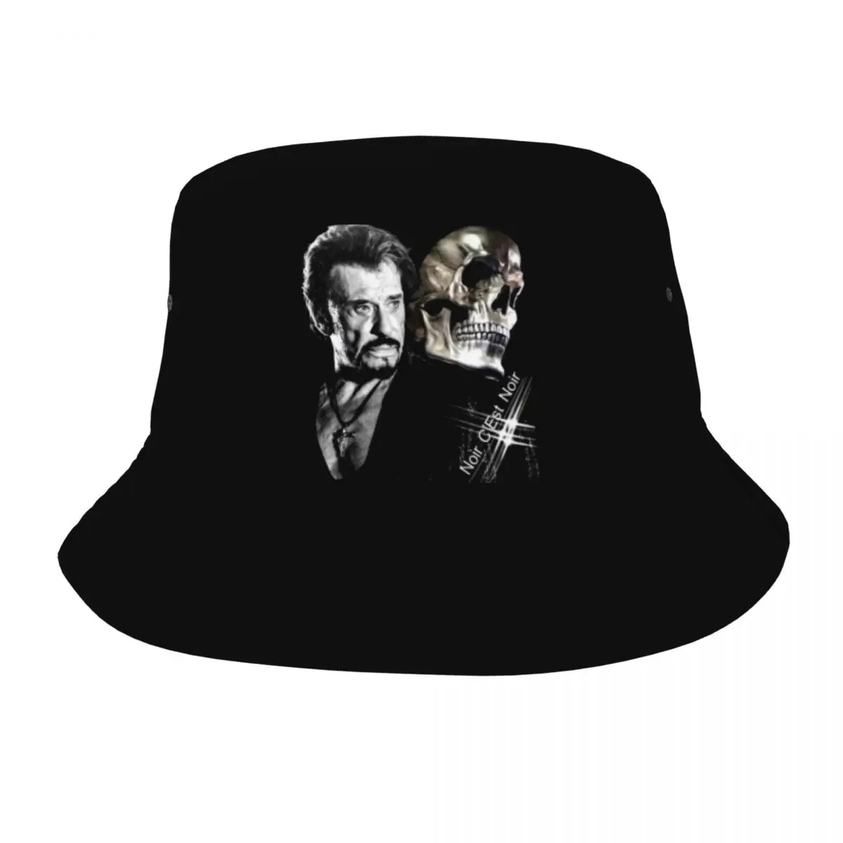 Custom Johnny Hallyday Bucket Hats for Women Men Print France Rock Singer Summer Travel Beach France Rock Singer Fisherman Cap
Custom Johnny Hallyday Bucket Hats for Women Men Print France Rock Singer Summer Travel Beach France Rock Singer Fisherman Cap