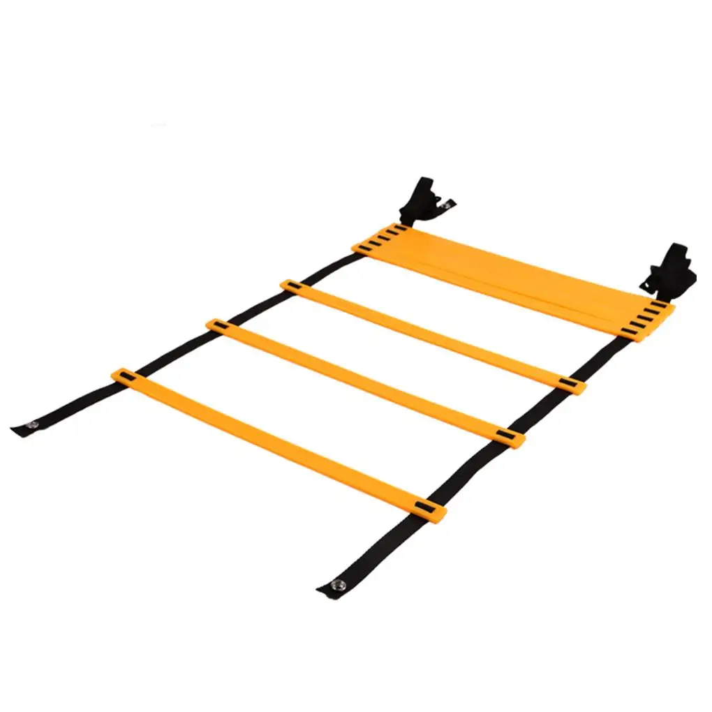 4 meters 7 Knots Nylon Strap Agility Ladder Flexible Fitness Training Stair Football Warm Up Sports Drill Equipment
4 meters 7 Knots Nylon Strap Agility Ladder Flexible Fitness Training Stair Football Warm Up Sports Drill Equipment