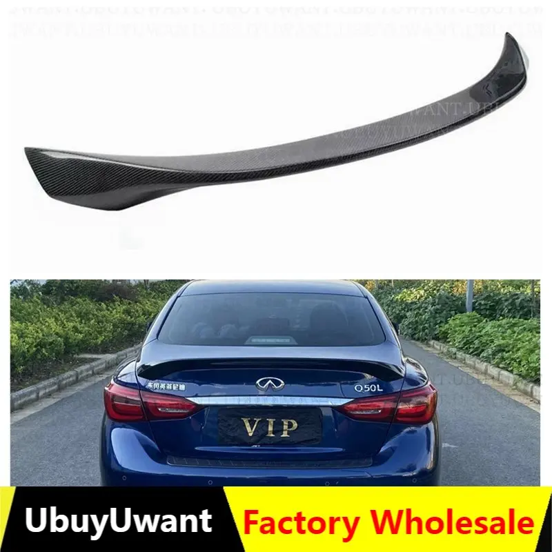 For Infiniti Q50 Q50S Spoiler ABS Material Car Rear Wing Primer Color Rear Spoiler For Infiniti Q50 Spoiler 2014-2017
For Infiniti Q50 Q50S Spoiler ABS Material Car Rear Wing Primer Color Rear Spoiler For Infiniti Q50 Spoiler 2014-2017