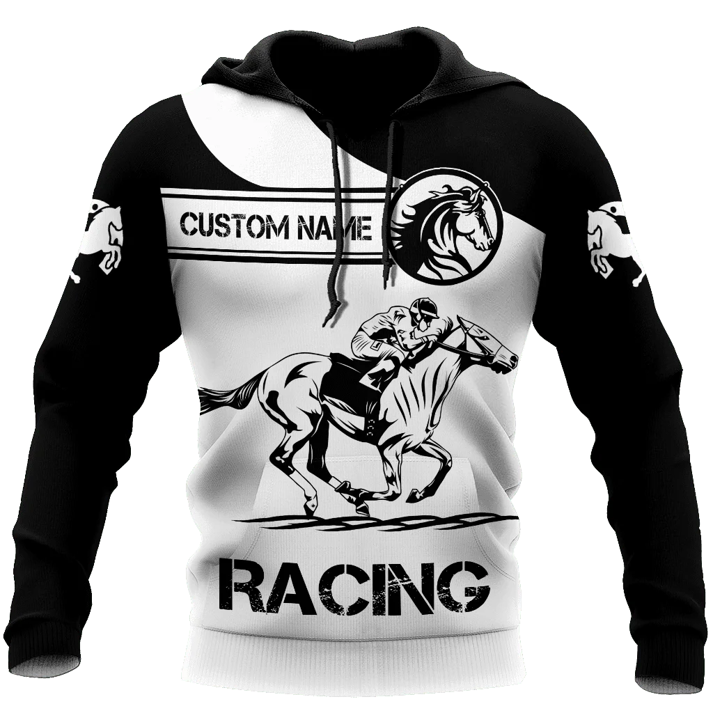 

2021New Autumn Hoodie Horse Racing 3D Printing Men's/Women's Sweatshirt Unisex Streetwear Zipper Pullover Casual Jacket-07