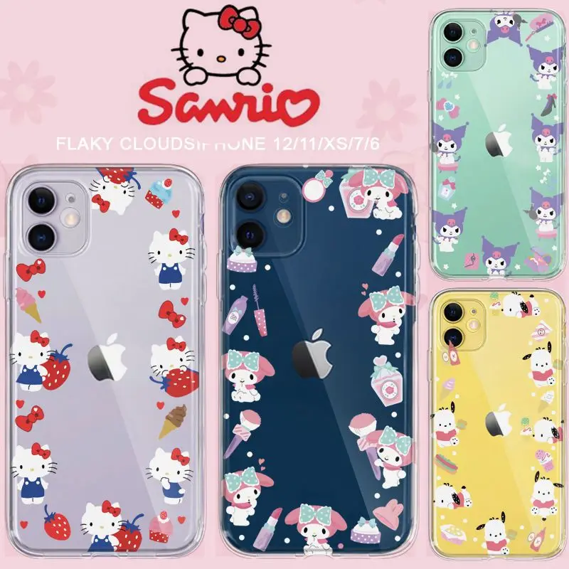 Kawaii Sanrios Transparency Phone Case Hello Kittys Kuromi Cinnamoroll Anti-Fall Protective Sleeve for Iphone14 13 12 11 Pro Max
Kawaii Sanrios Transparency Phone Case Hello Kittys Kuromi Cinnamoroll Anti-Fall Protective Sleeve for Iphone14 13 12 11 Pro Max