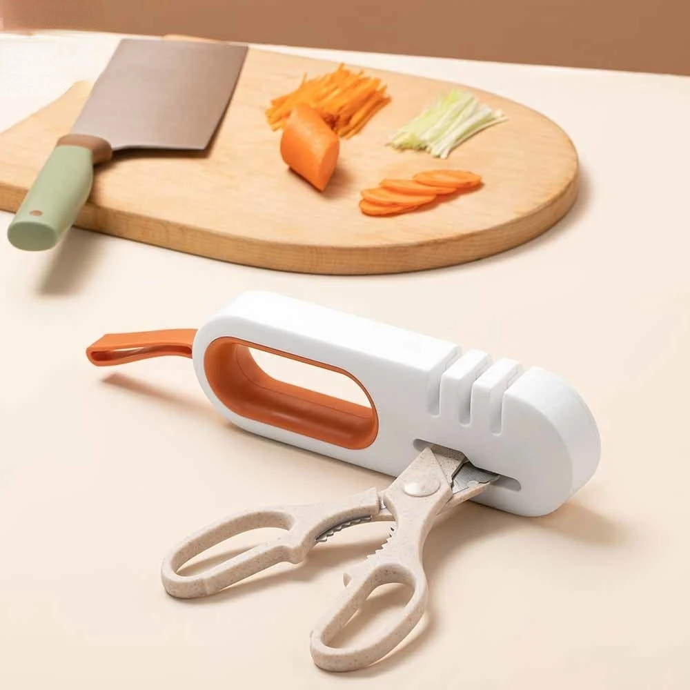 Professional Knife Sharpener Multi 4 In 1 Kitchen Scissors Sharpening Stone Whetstone Grinder Sharpener Drill Machine New
Professional Knife Sharpener Multi 4 In 1 Kitchen Scissors Sharpening Stone Whetstone Grinder Sharpener Drill Machine New