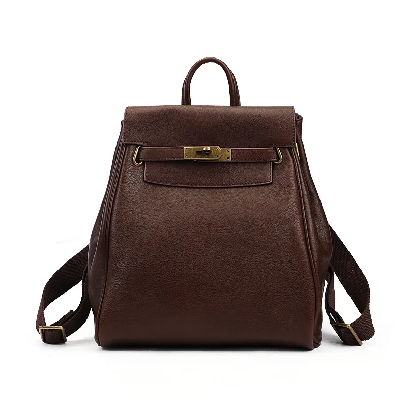 2022 new leather backpack fashion leisure Women's backpack famous design top leather large capacity women's bag
2022 new leather backpack fashion leisure Women's backpack famous design top leather large capacity women's bag
