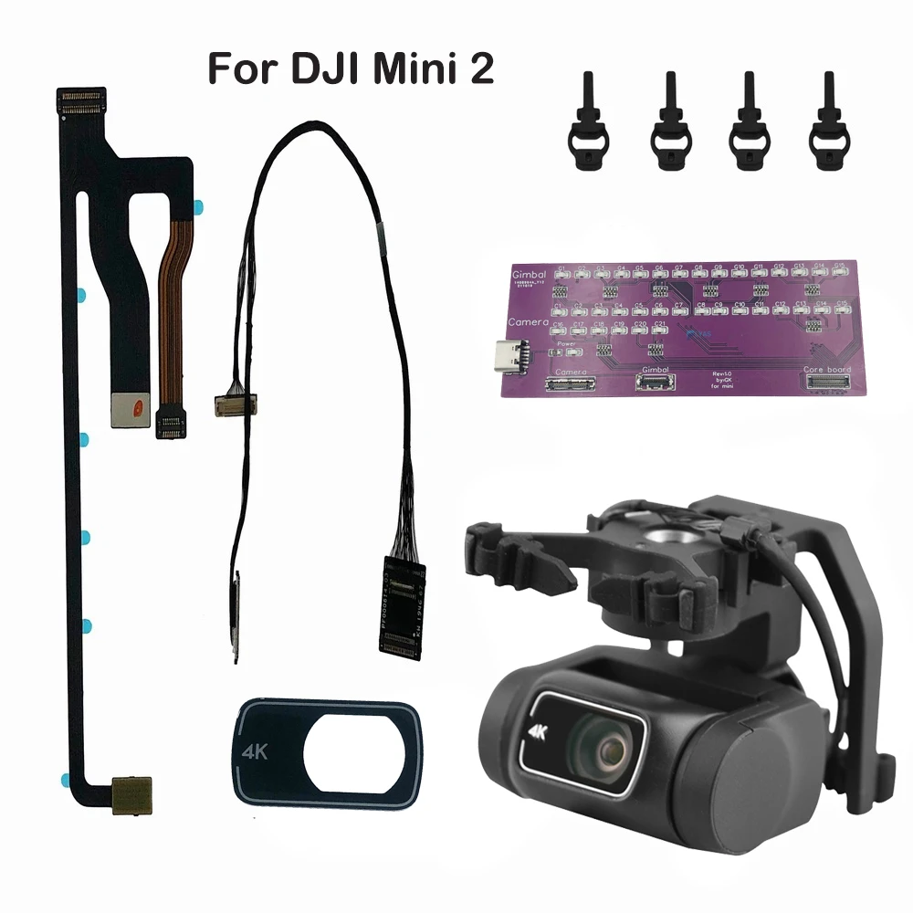 For DJI MINI 2 Gimbal Camera Part 3 in 1 Flexible Flat Cable PTZ Wire Test Tool Empty Gimbal Rubber Lens Glass Cap Cover
For DJI MINI 2 Gimbal Camera Part 3 in 1 Flexible Flat Cable PTZ Wire Test Tool Empty Gimbal Rubber Lens Glass Cap Cover