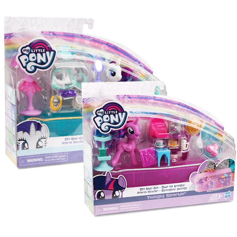 Hasbro My Little Pony Figuras Anime Dolls Twilight Sparkle Rarity Action Figure Kids Princess Play House Toys Girls Gift 
Hasbro My Little Pony Figuras Anime Dolls Twilight Sparkle Rarity Action Figure Kids Princess Play House Toys Girls Gift