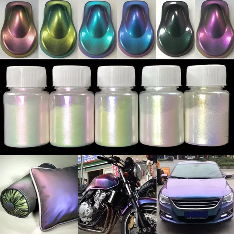 10g Car Chameleon Pigments Acrylic Paint Powder Coating Auto Accessories Decoration For Car Painting Decoration Arts Craft
10g Car Chameleon Pigments Acrylic Paint Powder Coating Auto Accessories Decoration For Car Painting Decoration Arts Craft
