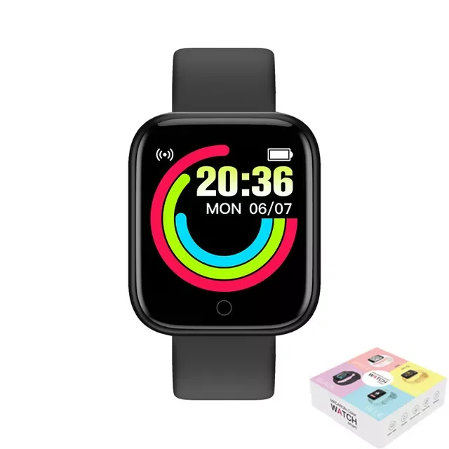 Y68 Smart Watch 8 Color 1.44 inch Screen Men Women Smartwatch Fashion Sports Smart band Fitpro Version Factory Wholesale
Y68 Smart Watch 8 Color 1.44 inch Screen Men Women Smartwatch Fashion Sports Smart band Fitpro Version Factory Wholesale