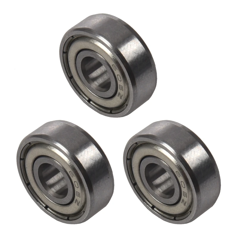 JFBL Hot 3Pcs 6Mm X 17Mm X 6Mm Metal Sealed Single Row Deep Groove Sphere Bearing 606ZZ
JFBL Hot 3Pcs 6Mm X 17Mm X 6Mm Metal Sealed Single Row Deep Groove Sphere Bearing 606ZZ