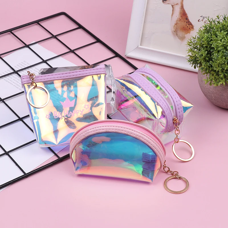 1 шт. лазерный Красочный кошелек Zero High Beauty TPU прозрачная Портативная сумка для хранения
1 шт. лазерный Красочный кошелек Zero High Beauty TPU прозрачная Портативная сумка для хранения