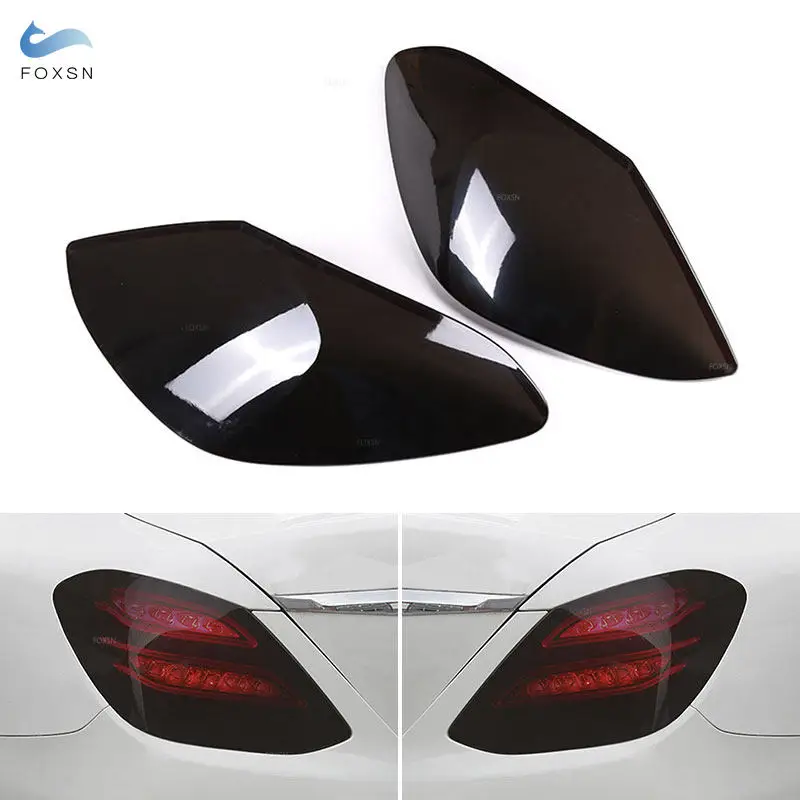 

For Mercedes Benz C Class W205 2015 - 2021 Car Tail Lights Reversing Rear Lamp Shade Brake Indicator Cover Trim Accessories