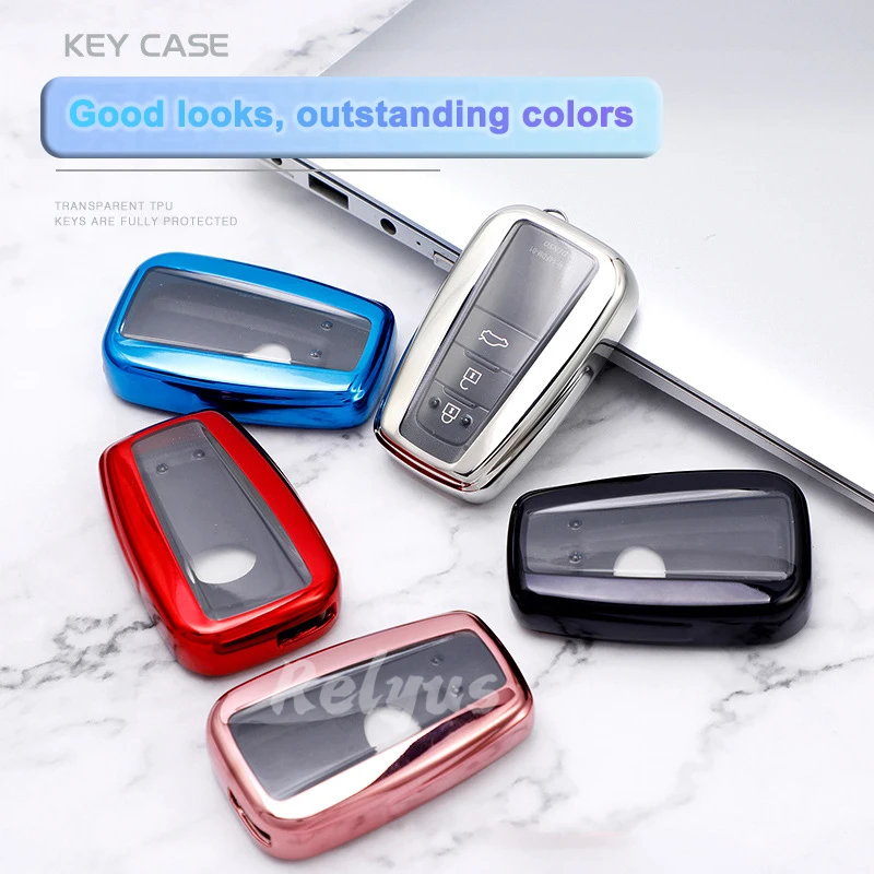 Plating TPU Car Key Case Cover Protector for Toyota CHR Corolla RAV4 Avalon Land Cruiser Prado Prius Key Shell Auto Accessories
Plating TPU Car Key Case Cover Protector for Toyota CHR Corolla RAV4 Avalon Land Cruiser Prado Prius Key Shell Auto Accessories