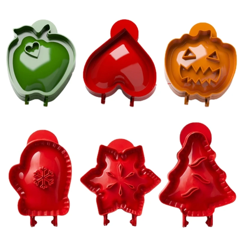 6 Pcs Fall Hand Pie Molds Christmas Halloween Mini Pie Molds Dough Presser Pocket Pie Mold Baking Tool Easy to Use
6 Pcs Fall Hand Pie Molds Christmas Halloween Mini Pie Molds Dough Presser Pocket Pie Mold Baking Tool Easy to Use