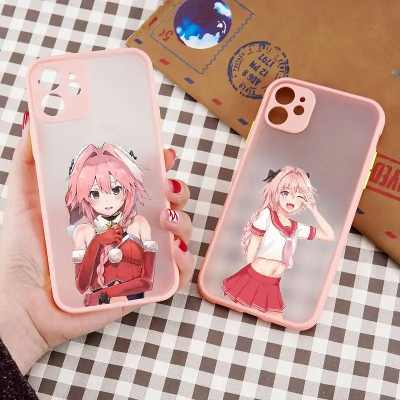 Astolfo anime cute girl Phone Case matte transparent For iphone 7 8 11 12 13 plus mini x xs xr pro max cover
Astolfo anime cute girl Phone Case matte transparent For iphone 7 8 11 12 13 plus mini x xs xr pro max cover