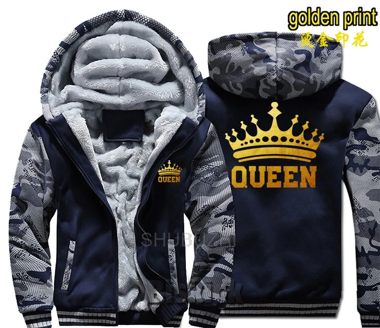 Dropshipping The QUEEN The KING Luminous glow goldenWinter Fleece Thicken Hoodie Jacket Coat Zipper Sweatshirt Lovers' cloth
Dropshipping The QUEEN The KING Luminous glow goldenWinter Fleece Thicken Hoodie Jacket Coat Zipper Sweatshirt Lovers' cloth