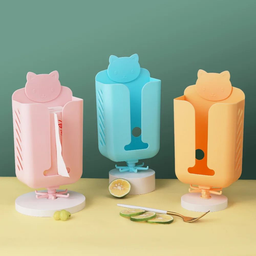 Wall-mounted Punch-free Tissue Box Cute Multi-function Storage Paper Box Rotating Hook Kitchen Toilet Pumping Storage Box Holder
Wall-mounted Punch-free Tissue Box Cute Multi-function Storage Paper Box Rotating Hook Kitchen Toilet Pumping Storage Box Holder