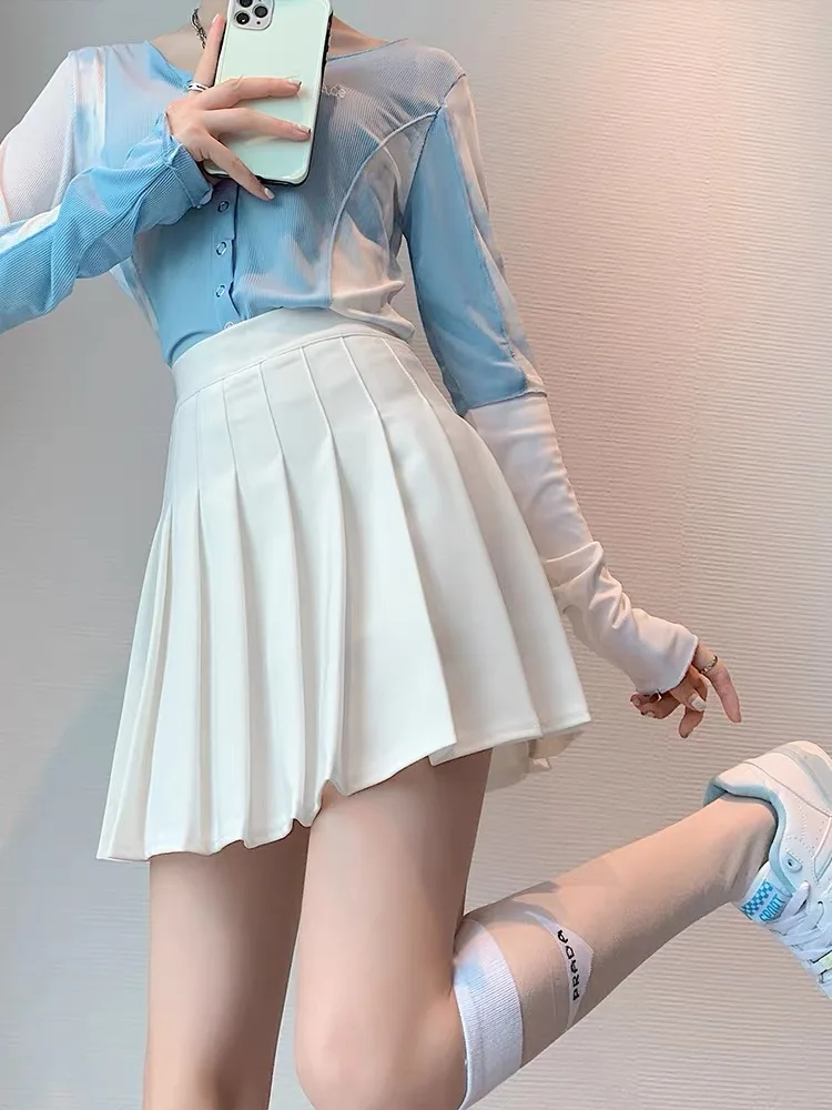 Pleated Skirt Women's Skirt Spring/Summer 2022 High Waist Slimming A- line Student Dress College Pleated Skirt
Pleated Skirt Women's Skirt Spring/Summer 2022 High Waist Slimming A- line Student Dress College Pleated Skirt