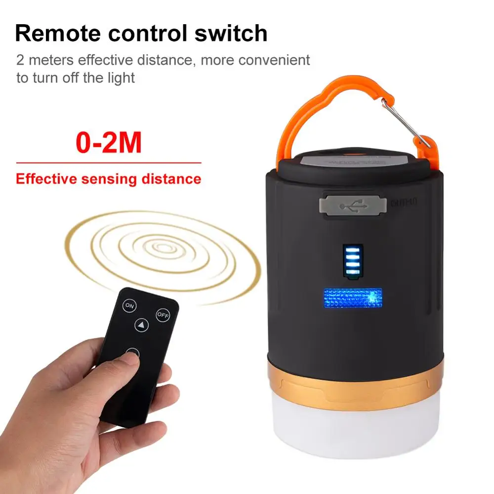 ZK30 Camping Light Waterproof Tent Lamp Portable Lantern LED Night Light Remote Control Working Light Built-in Recharge Battery
ZK30 Camping Light Waterproof Tent Lamp Portable Lantern LED Night Light Remote Control Working Light Built-in Recharge Battery