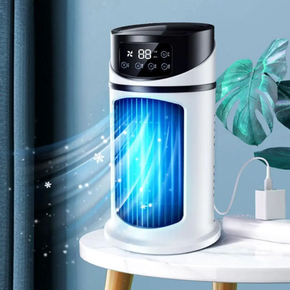 Mini Air Conditioner Cooler Fan Air Conditioner Humidifier Cold Air Spray Electric Fan Portable USB Home Office Moisturizing Fan
Mini Air Conditioner Cooler Fan Air Conditioner Humidifier Cold Air Spray Electric Fan Portable USB Home Office Moisturizing Fan