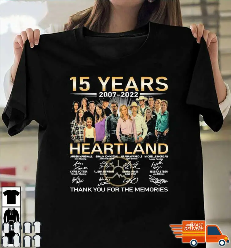 15 Years 2007-2022 Heartland Thank You For The Memories Movie Film Tee Shirt
15 Years 2007-2022 Heartland Thank You For The Memories Movie Film Tee Shirt