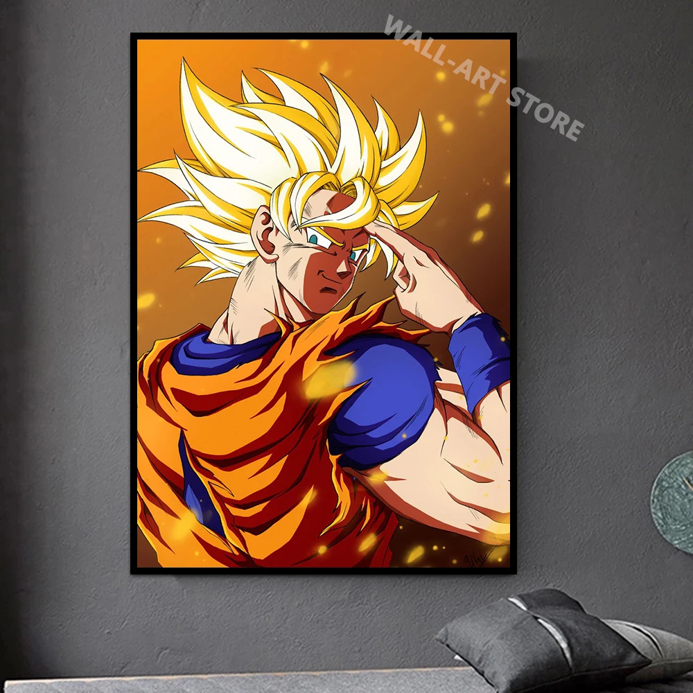 Japanese Anime Canvas Painting Dragon Ball Poster Goku Wall Art Print Modular For Living Room Home Decoration Picture Cuadros
Japanese Anime Canvas Painting Dragon Ball Poster Goku Wall Art Print Modular For Living Room Home Decoration Picture Cuadros