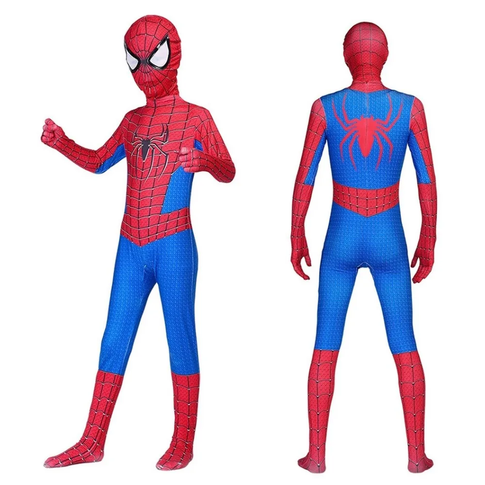 Disney The Amazing Spiderman Children Jumpsuit Cosplay Costume Superhero Spiderman Adult Bodysuit Halloween Christmas Gifts
Disney The Amazing Spiderman Children Jumpsuit Cosplay Costume Superhero Spiderman Adult Bodysuit Halloween Christmas Gifts