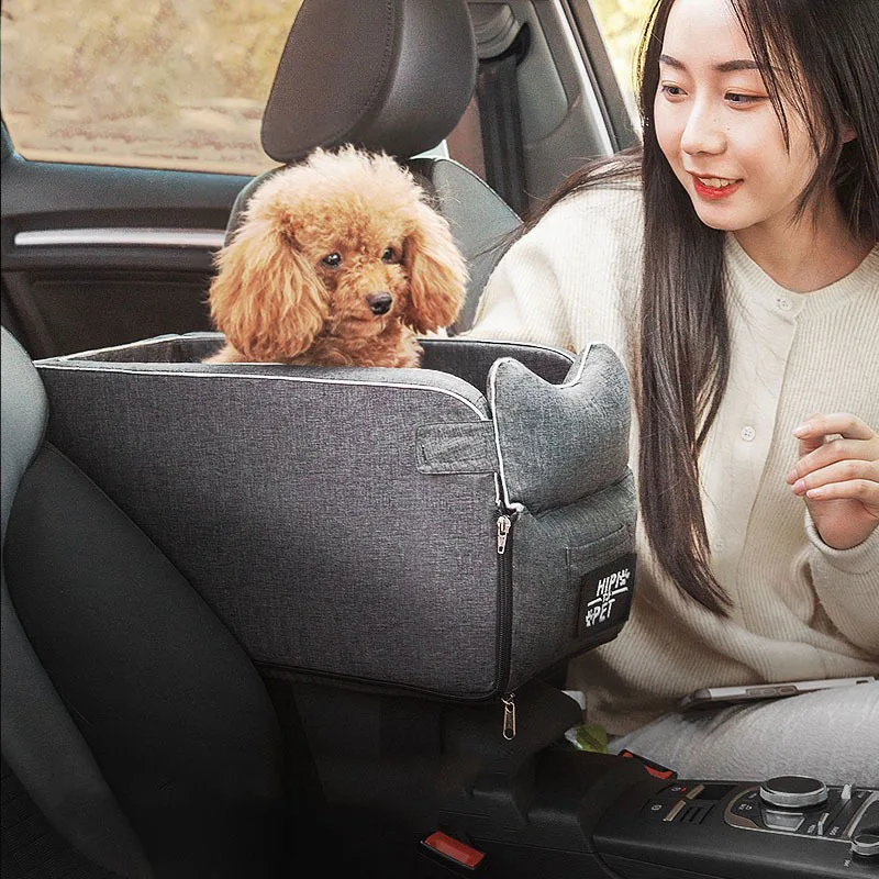 Cat Dog Car Seat Bed Central Control Car Safety Pet Seat Portable Dog Carrier for Small Dogs Cats Safety Travel Dog Accessories
Cat Dog Car Seat Bed Central Control Car Safety Pet Seat Portable Dog Carrier for Small Dogs Cats Safety Travel Dog Accessories