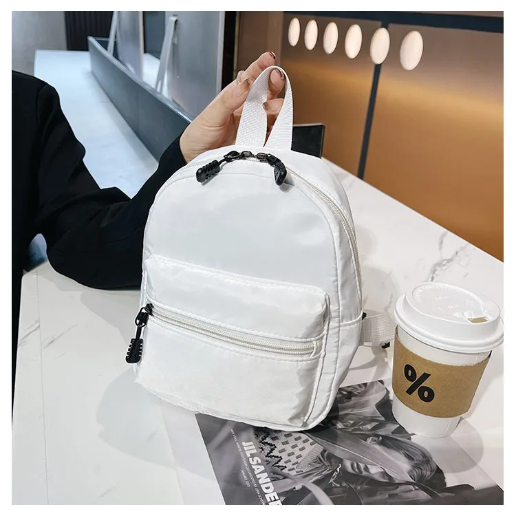 Mini Backpack Ladies Korea Style Female Student School Bag Women Small Travel Bagpack For Teenager Girls Back Pack For Woman
Mini Backpack Ladies Korea Style Female Student School Bag Women Small Travel Bagpack For Teenager Girls Back Pack For Woman