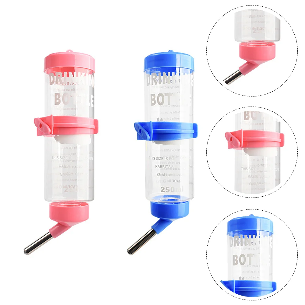 2pcs Hedgehog Water Feeders Small Animals Water Bottle Rabbit Drinking Bottles Guinea Water Container Gerbil Water Dispenser
2pcs Hedgehog Water Feeders Small Animals Water Bottle Rabbit Drinking Bottles Guinea Water Container Gerbil Water Dispenser