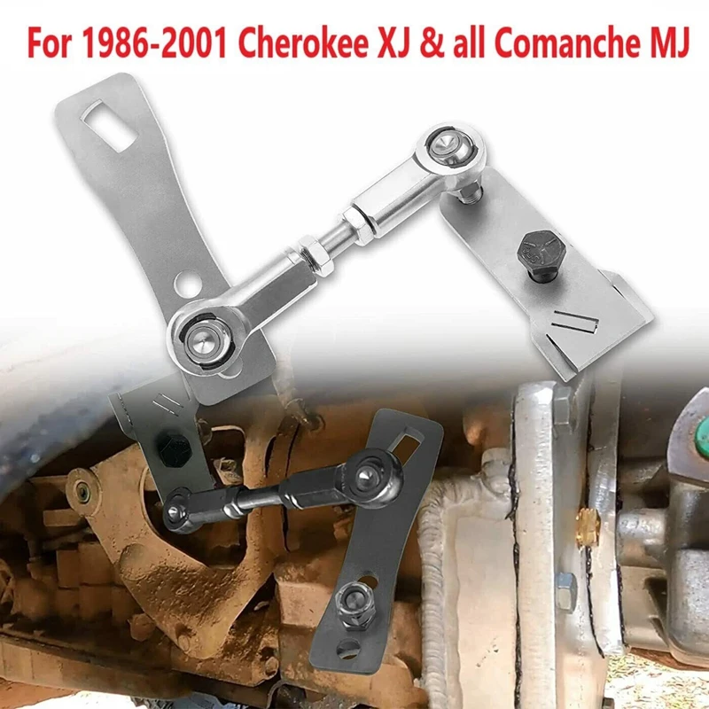Transfer Case Linkage Kit For Jeep Cherokee XJ Comanche MJ 1986-2001 Stainless Steel
Transfer Case Linkage Kit For Jeep Cherokee XJ Comanche MJ 1986-2001 Stainless Steel
