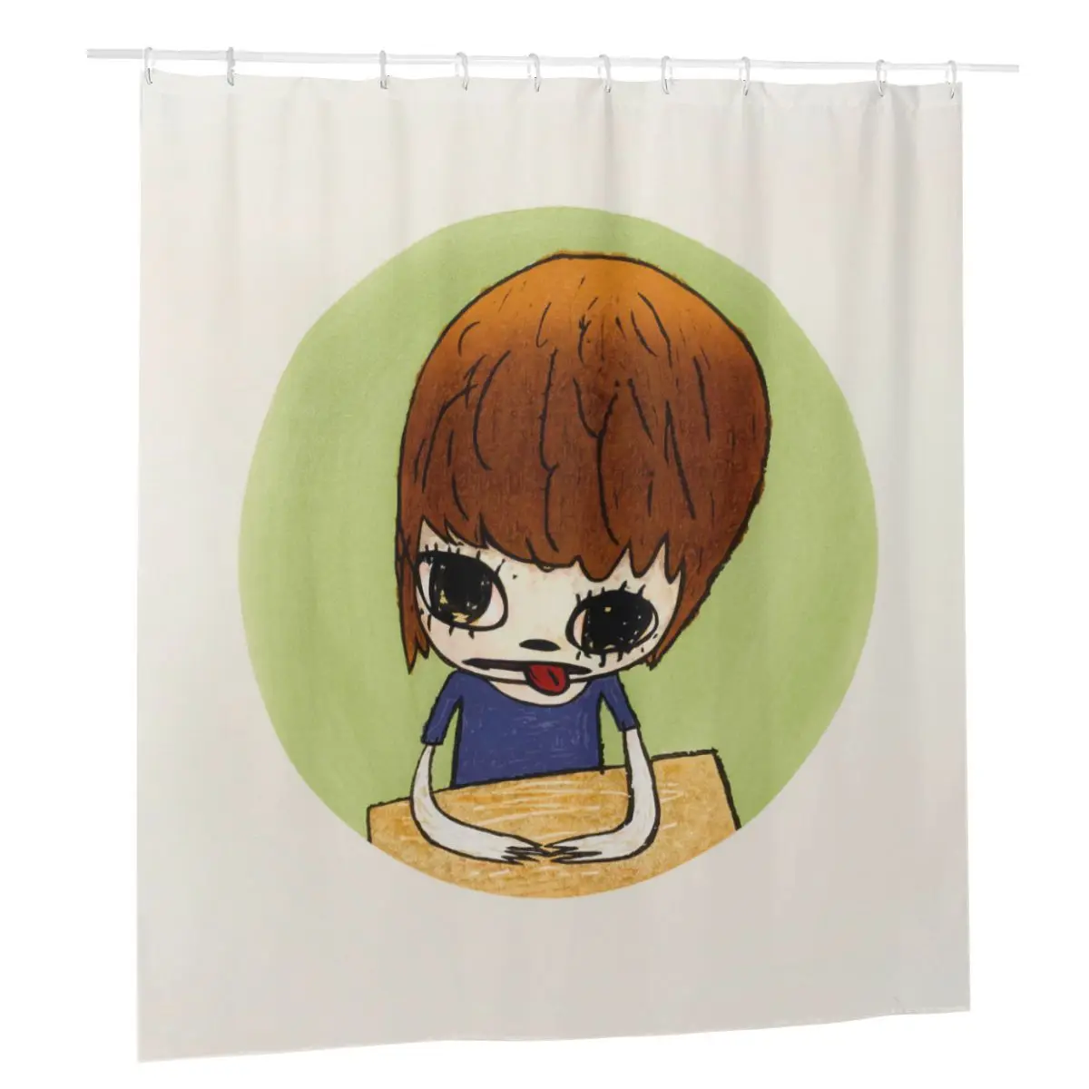 Yoshitomo Nara Dream Shower Curtain Bathroom Polyester Waterproof Bath Curtain Cartoon Art Wall Decoration Hanging Curtains
Yoshitomo Nara Dream Shower Curtain Bathroom Polyester Waterproof Bath Curtain Cartoon Art Wall Decoration Hanging Curtains