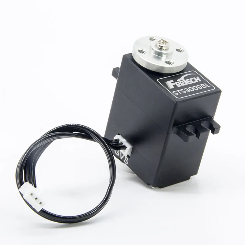 Small Size 6V 10kg.cm torque Brushless 360 Degree Magnetic Coding Serial Bus Servo TTL Feetech STS3009BL 
Small Size 6V 10kg.cm torque Brushless 360 Degree Magnetic Coding Serial Bus Servo TTL Feetech STS3009BL