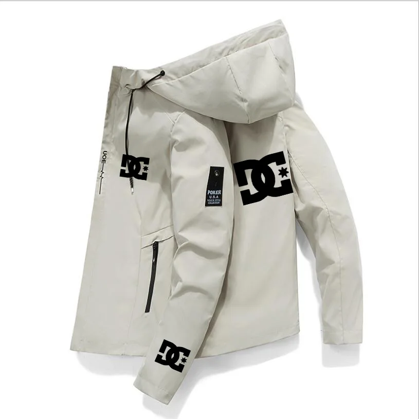 2023 Spring Autumn DC Logo New Outdoor Fishing Waterproof Jacket Men‘S Sweatshirt Hoodie Windbreaker SportWear Clothes Outwear
2023 Spring Autumn DC Logo New Outdoor Fishing Waterproof Jacket Men‘S Sweatshirt Hoodie Windbreaker SportWear Clothes Outwear