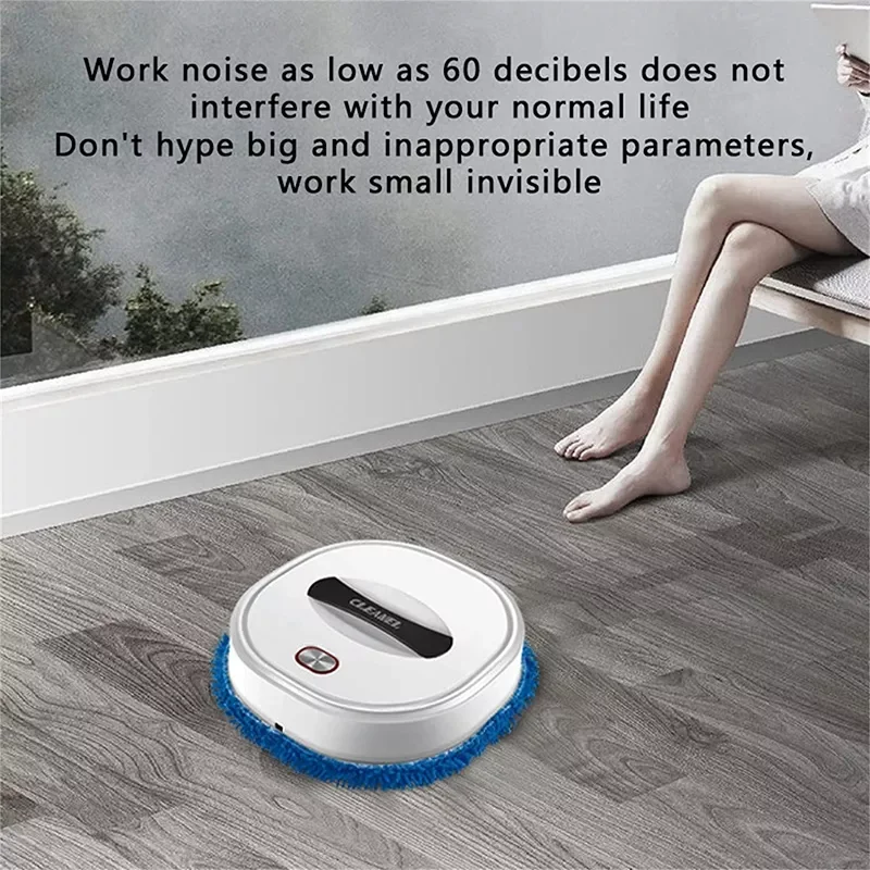 Mopping Robot, Low Noise Automatic Floor Mopping Robot Wet and Dry Sweeping Robot Vacuum Cleaner
Mopping Robot, Low Noise Automatic Floor Mopping Robot Wet and Dry Sweeping Robot Vacuum Cleaner