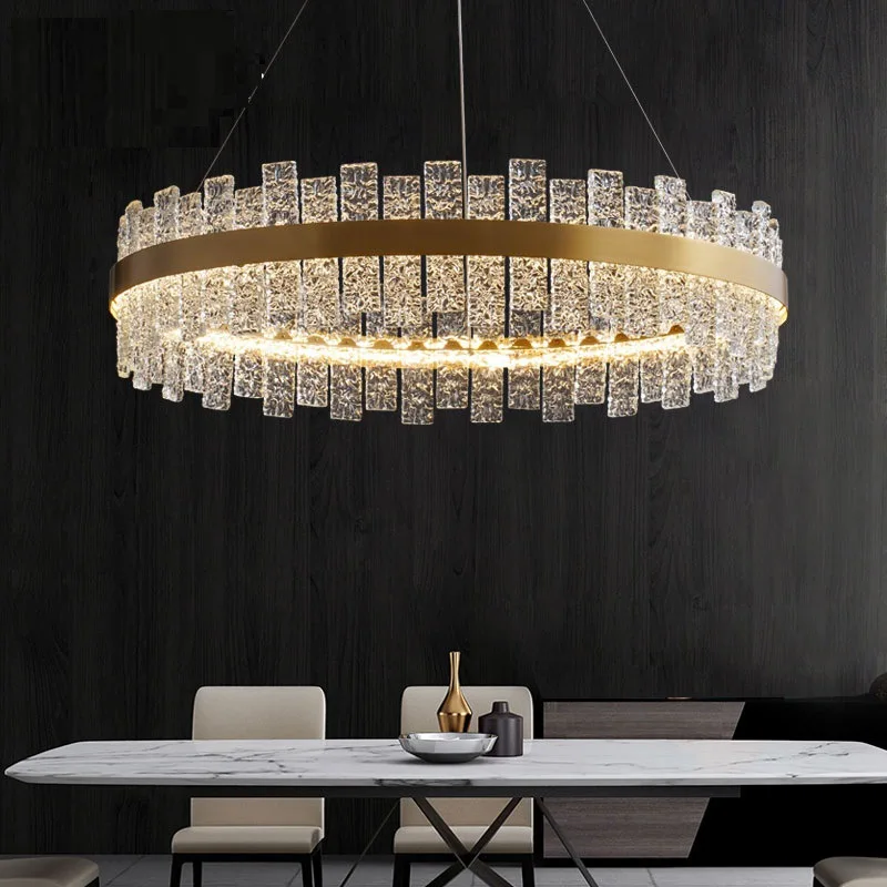 Modern Water Pattern Glass Led Chandelier Lighting Living Dining Room Decor Pendant Lamp Bedroom Kitchen Hanging Light Luminaire
Modern Water Pattern Glass Led Chandelier Lighting Living Dining Room Decor Pendant Lamp Bedroom Kitchen Hanging Light Luminaire