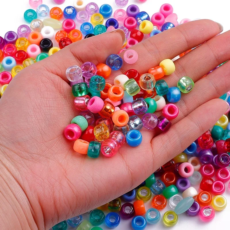 100pcs 6*9mm Shiny Dreadlock Big Large Hole Acrylic Beads Seed Spacer Beads for Jewelry Making Necklace Bracelet Needlework
100pcs 6*9mm Shiny Dreadlock Big Large Hole Acrylic Beads Seed Spacer Beads for Jewelry Making Necklace Bracelet Needlework