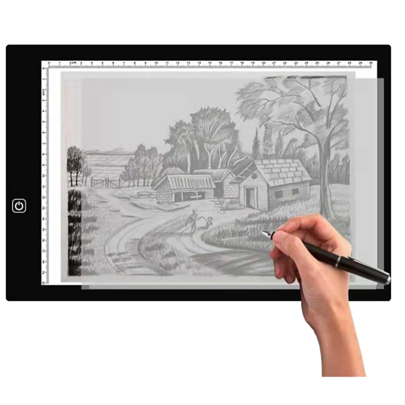 Graphic Tablet LED Tracing Light Box Ultra Thin Stepless Dimmable Brightness Artcraft Light Table Pad Board
Graphic Tablet LED Tracing Light Box Ultra Thin Stepless Dimmable Brightness Artcraft Light Table Pad Board