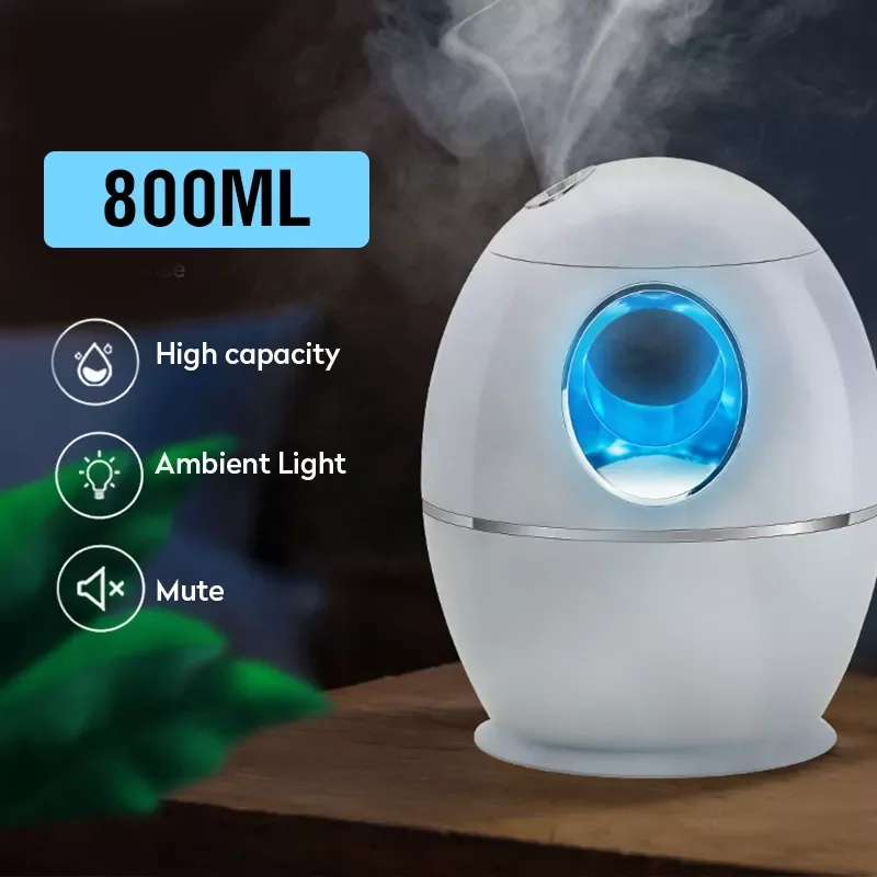 800Ml Air Humidifier USB Ultrasonic Aroma Essential Oil Diffuser Fogger Mist Maker With LED Night Light For Home Office Car
800Ml Air Humidifier USB Ultrasonic Aroma Essential Oil Diffuser Fogger Mist Maker With LED Night Light For Home Office Car