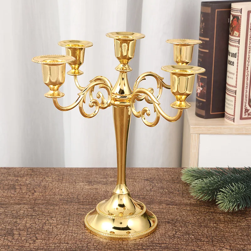 Candlestick wedding props hotel candlelight dinner home decoration club candlestick European ornament 
Candlestick wedding props hotel candlelight dinner home decoration club candlestick European ornament