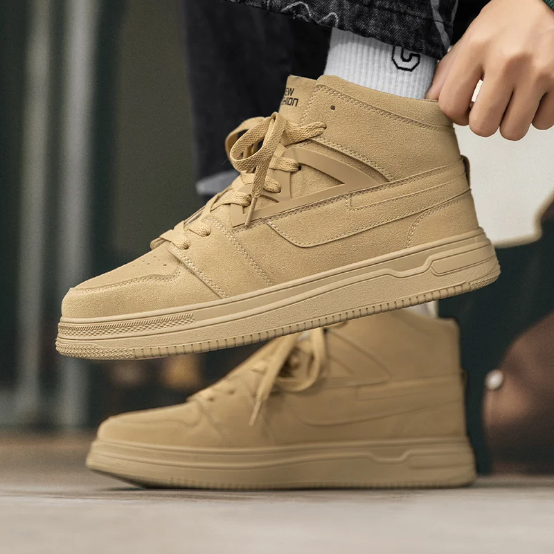 2023 Spring and Autumn Men's and Women's Shoes Versatile and Comfortable High Top Sports Shoes Leather Casual Shoes Size39-44
2023 Spring and Autumn Men's and Women's Shoes Versatile and Comfortable High Top Sports Shoes Leather Casual Shoes Size39-44