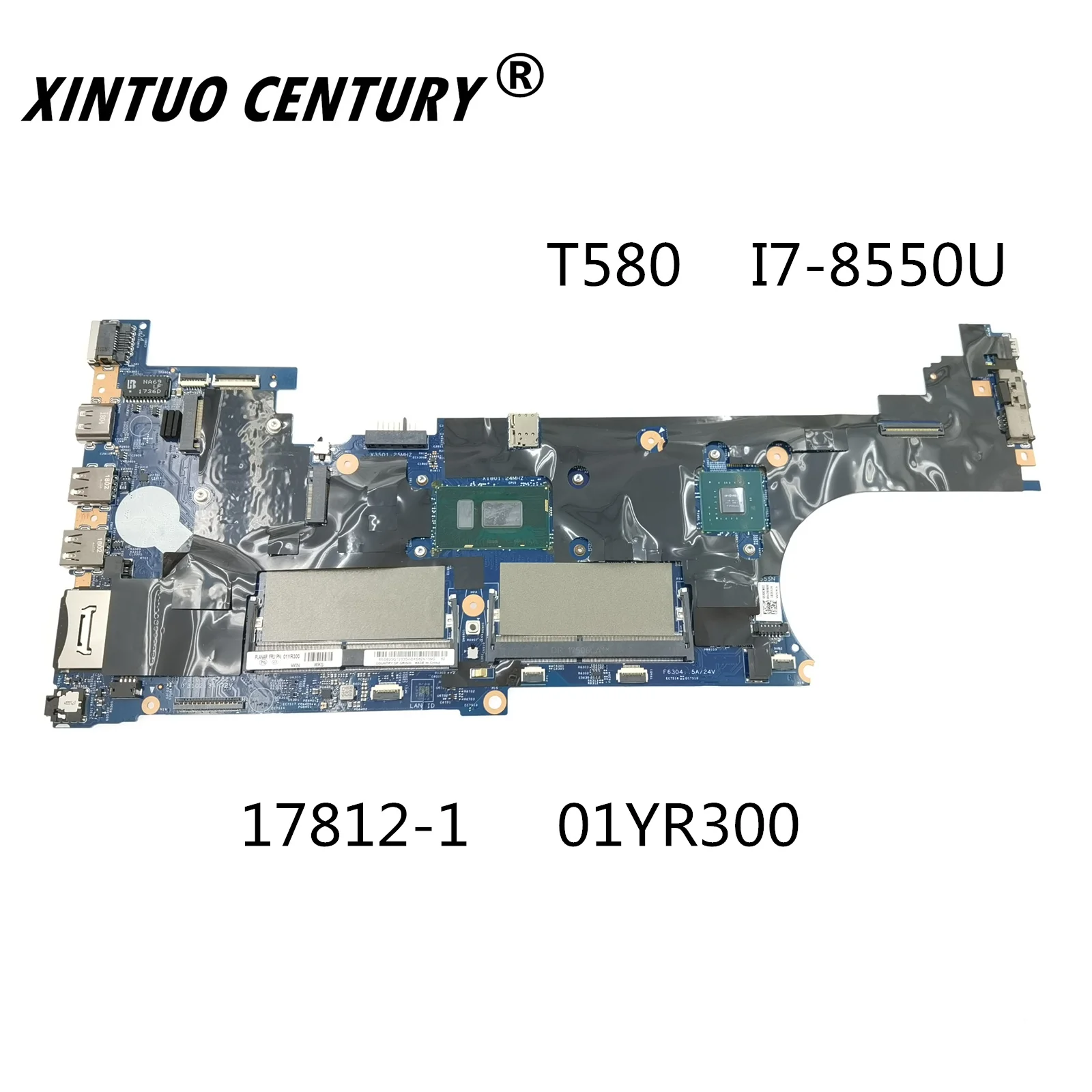 

17812-1 01YR300 For LENOVO Thinkpad T580 P52S I7-8550U Notebook Mainboard 448.0CW07.0011 N18M-Q1-A1 DDR4 Laptop motherboard