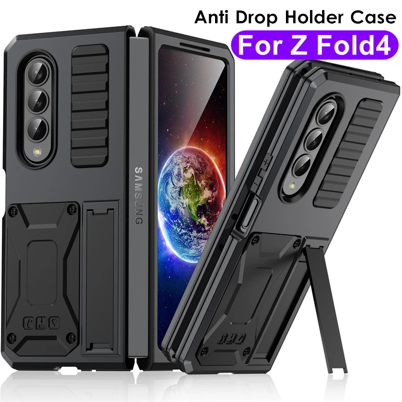Чехол для Samsung Galaxy Z Fold 4 5G, противоударный сверхпрочный защитный чехол Z Fold4 Kickstand, жесткий металлический чехол для Z Fold4
Чехол для Samsung Galaxy Z Fold 4 5G, противоударный сверхпрочный защитный чехол Z Fold4 Kickstand, жесткий металлический чехол для Z Fold4