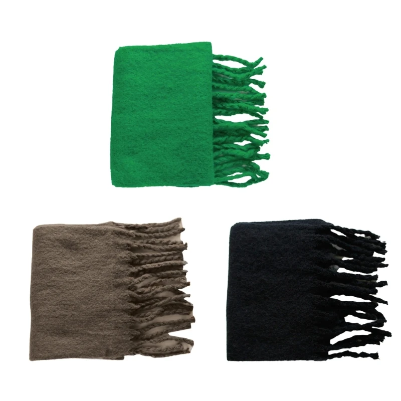 Женский однотонный шарф, зимние и осенние модные шарфы для ежедневных покупок 
Женский однотонный шарф, зимние и осенние модные шарфы для ежедневных покупок