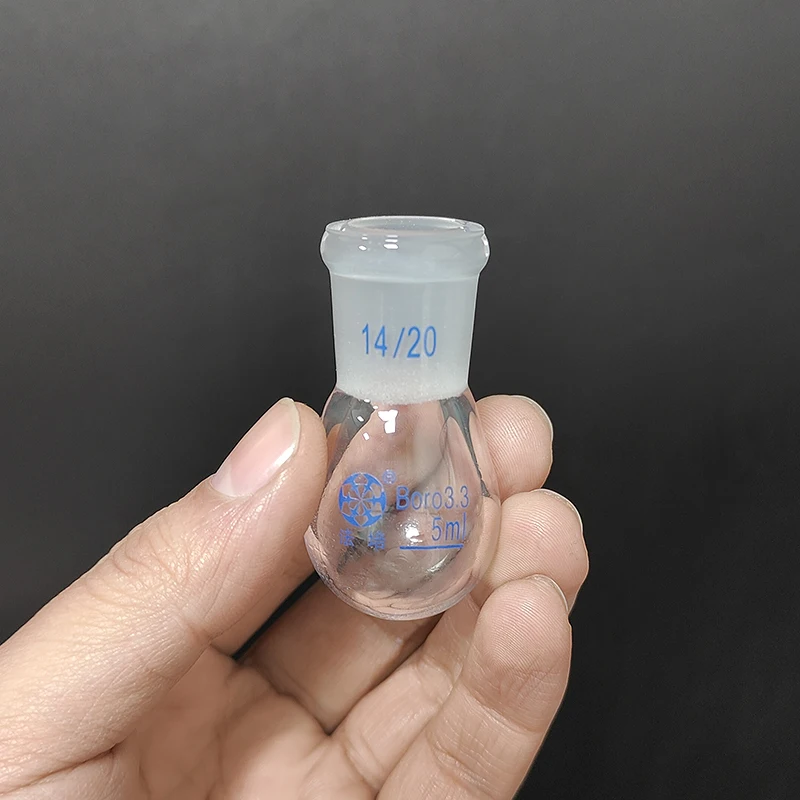 Фляжка FAPE в форме баклажана, стандартный измельчитель с коротким горлом, объем 5 мл и соединение 14/20, фляжка в форме баклажана
Фляжка FAPE в форме баклажана, стандартный измельчитель с коротким горлом, объем 5 мл и соединение 14/20, фляжка в форме баклажана