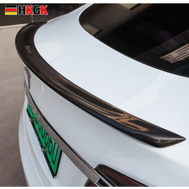 Rear Trunk Wing Spoiler for Tesla Model S Sedan 60 70 75 85 90 D P85D P90D P100D 2012-2017 Gloss Carbon Fiber Boot Spoiler
Rear Trunk Wing Spoiler for Tesla Model S Sedan 60 70 75 85 90 D P85D P90D P100D 2012-2017 Gloss Carbon Fiber Boot Spoiler
